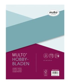 Ringbandinterieur Multo A4 23r hobbybladen 140 grams 20 vel