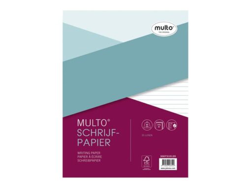 Ringbandinterieur Multo A4 23r lijn 80 grams 100 vel