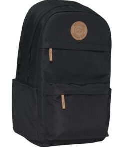 een apart ritsvak voor een laptop of tablet en een geïntegreerde regenhoes in het bodemvak. Het is de ideale rugzak voor school en studie. De rugzak is voorzien van een comfortabele voering op de rug en op de schouderbanden