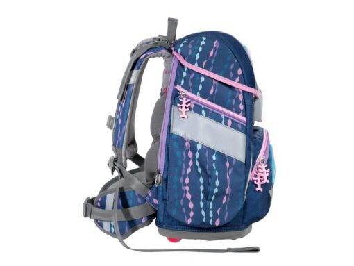 Rugzak Step by Step polyester 2 in 1 Plus set Mermaid       gevuld etui groot, etui klein,