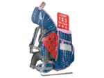 Rugzak Step by Step polyester 2 in 1 Plus set Mermaid       gevuld etui groot, etui klein,