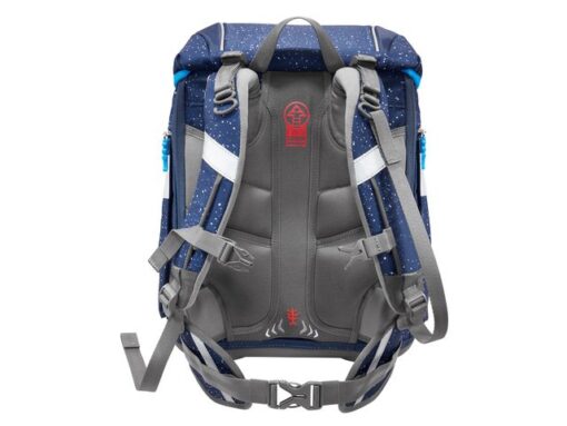 Rugzak Step by Step polyester 2 in 1 Plus set Sky Rocket    gevuld etui groot, etui klein,