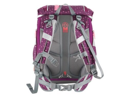 Rugzak Step by Step polyester 2 in 1 Plus set Unicorn       gevuld etui groot, etui klein,