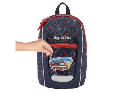 Rugzak Step by Step polyester KIGA MINI Fire Truck Finn