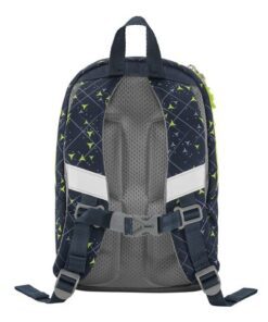 ergonomie en speelse designs met veranderlijke motieven. De Kiga Mini zijn er voor de allerkleinsten. De rugzak is voorzien van ergonomisch gevoerde schouderbanden en in hoogte verstelbare borstriem en heeft reflecterende elementen zodat ze goed zichtbaar zijn in het verkeer. De rugzak is waterafstotend