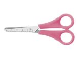 Schaar Westcott  Kids 13cm RH kunstst. ronde punt roze in   zak