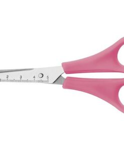 Schaar Westcott  Kids 13cm RH kunstst. ronde punt roze in   zak