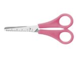 Schaar Westcott Kids 13cm ronde punt RH roze in polybag