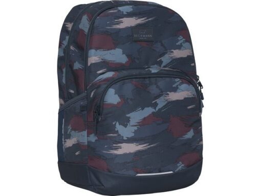 Schooltas Beckmann 30L Sport Junior, Blue Brush
