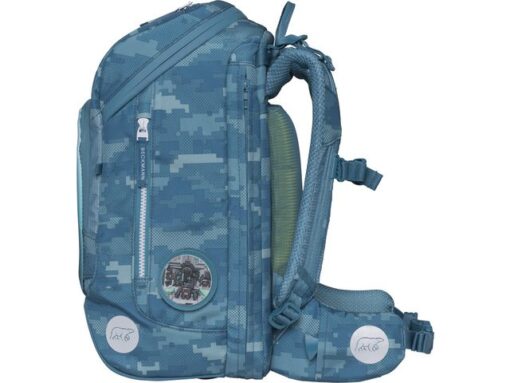 Schooltas Beckmann Active Air FLX 20-25L Jungle Game green