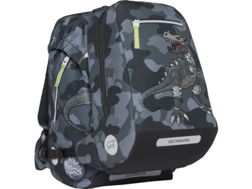 Schooltas Beckmann Classic 22L Camo Rex black