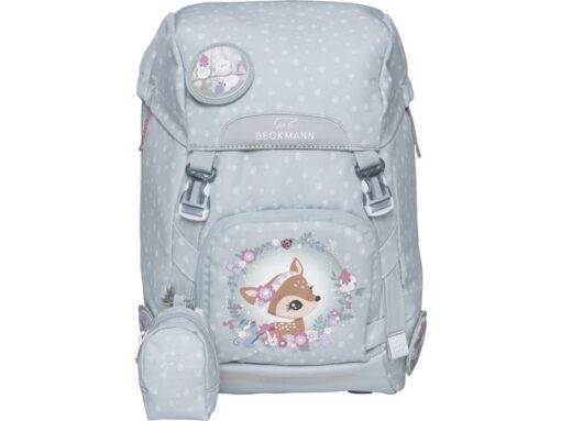 Schooltas Beckmann Classic 22L Forest Deer Dusty Mint green