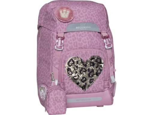 Schooltas Beckmann Classic 22L Furry pink