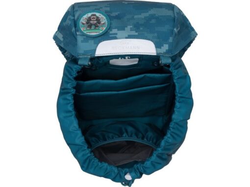 Schooltas Beckmann Classic 22L Jungle game green