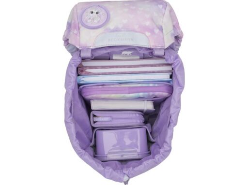 Schooltas Beckmann Classic 22L Unicorn Princess Purple