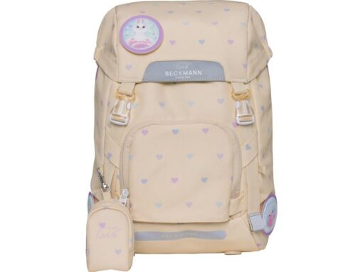 Schooltas Beckmann Classic 22L Yellow Heart yellow
