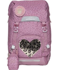 Schooltas Beckmann Classic Maxi Furry pink