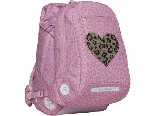 Schooltas Beckmann Classic Maxi Furry pink