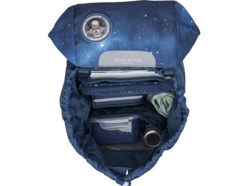 Schooltas Beckmann Classic Maxi Space Mission blue