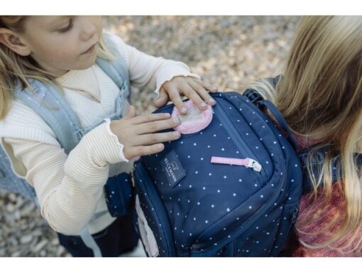 Schooltasset Beckmann Classic Pet Friends Blue 6dlg         (School- tas,gymtas, etui gevuld, etui leeg, mini