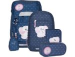 Schooltasset Beckmann Classic Pet Friends Blue 6dlg         (School- tas,gymtas, etui gevuld, etui leeg, mini