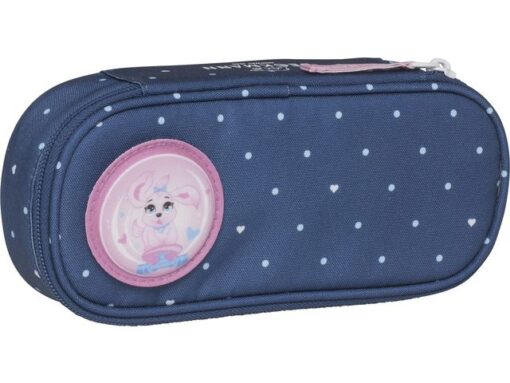 Schooltasset Beckmann Classic Pet Friends Blue 6dlg         (School- tas,gymtas, etui gevuld, etui leeg, mini
