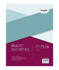 Showtas Multo A4 23r PP 80 micron generfd krimp a 10 stuks