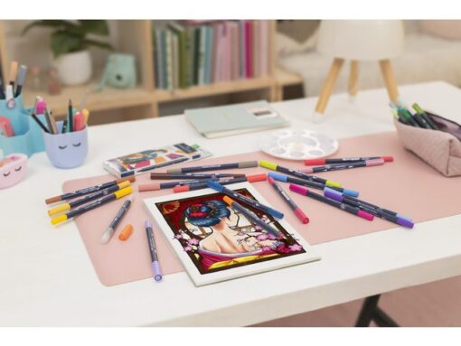 Sketchmarker Faber-Castell Goldfaber etui 6 stuks Manga op  alcoholbasis