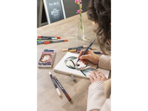 Sketchmarker Faber-Castell Goldfaber etui 6 stuks Portrait  op alcoholbasis