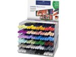 Sketchmarker Faber-Castell Goldfaber op alcoholbasis        display 120 stuks, 23 kleuren + 1 blender