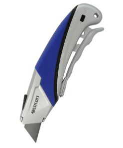 Snijmes Westcott Safety 18mm met tanggreep en blad vol      autom  intrekbaar