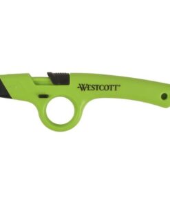 Snijmes Westcott keramisch Safety met vingergat groen