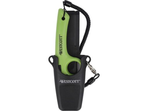 Snijmesset Westcott keramisch Safety met vingergat, houder  en koord