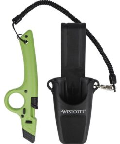 Snijmesset Westcott keramisch Safety met vingergat, houder  en koord