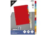 Kangaro KTC Tabblad Kangaro A4 blanco karton 180 grams assorti 4-gaats  12-delig