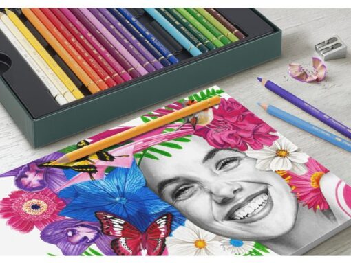 Tekenset Faber-Castell Polychromos en Pitt Grafiet Mat      40-delig
