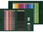 Tekenset Faber-Castell Polychromos en Pitt Grafiet Mat      50-delig