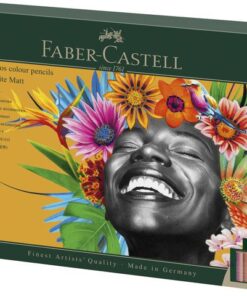 Tekenset Faber-Castell Polychromos en Pitt Grafiet Mat      50-delig