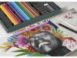 Tekenset Faber-Castell Polychromos en Pitt Grafiet Mat      50-delig