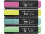 Tekstmarkers Faber-Castell 46 Graffiti 4 stuks in karton    etui