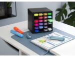 Tekstmarkers Faber-Castell Deskset 24 kleuren, 7 neon, 9    pastel en 8 metallic kleuren