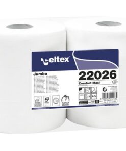 Toiletpapier Celtex Maxi Jumbo 2-laags wit 260 meter krimp  a 6 rol