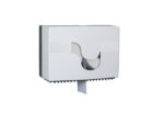Toiletpapier dispenser Celtex Megamini Bis wit 2 rol