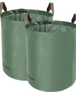 Tuinafvalzak TerCasa groen PP 272 liter 67x76 cm 2 stuks