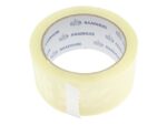 Verpakkingstape Raadhuis PP 48mmx66m transparant high tack  low noise