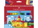 Viltstift Faber-Castell Jumbo 24 stuks super wasbaar karton etui