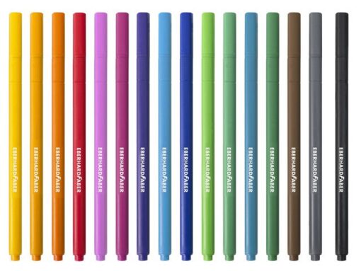 Viltstiften Eberhard Faber kartonetui 16 stuks