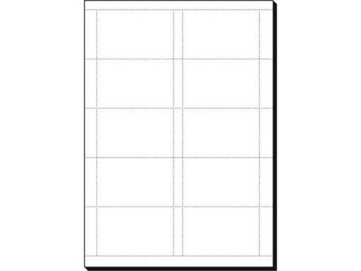 Visitekaartjes Sigel 200grs pak a 150 stuks wit