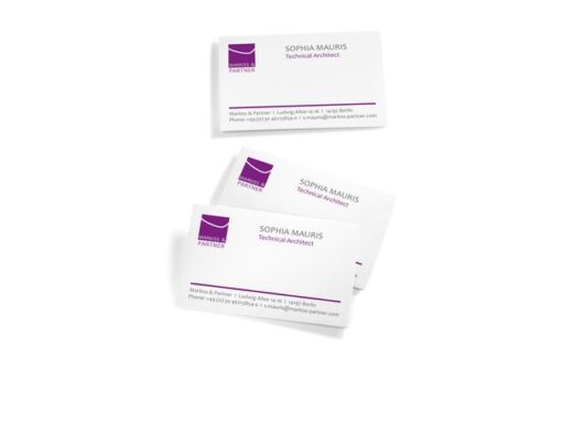 Visitekaartjes Sigel 200grs pak a 150 stuks wit