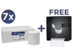 Voordeelbundel Celtex handdoekpapier met gratis Megamini    E-Control dispenser